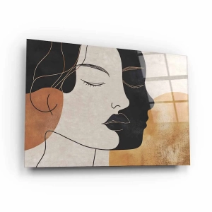 Obraz na szkle akrylowym - Dwa spojrzenia