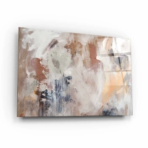 Obraz na szkle akrylowym - Pastelowe przetarcia