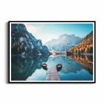 Plakat - Lustrzane jezioro