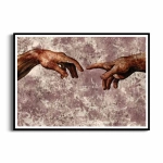 Plakat - Stworzenie Adama