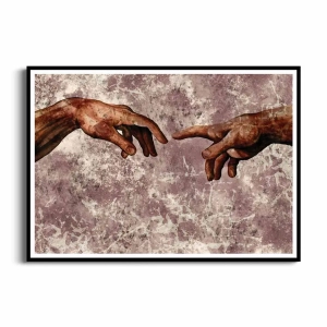 Plakat - Stworzenie Adama