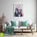 plakat-biala-ramka-wnetrze-kobieta-rock-star.webp