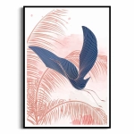 Plakat - Niebieski ptak I