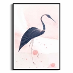 Plakat - Niebieski ptak II