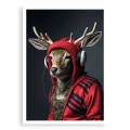 plakat-bez-ramki-przod-renifer-w-sluchawkach.webp