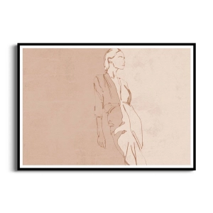 Plakat - Szykowna kobieta - Grafika, sztuka