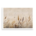 Plakat Natura Trawa pampasowa na wietrze bez ramki