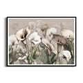plakat-czarna-ramka-przod-subtelne-kwiaty-lilii-calla.webp