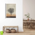 plakat-biala-ramka-wnetrze-samotne-drzewo-I.webp