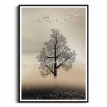 Plakat - Samotne drzewo II