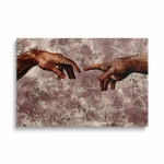 Obraz na szkle - Stworzenie Adama