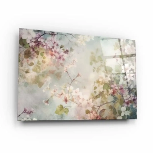 Obraz na szkle akrylowym - Kwiaty letnią porą