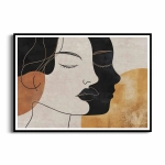 Plakat - Dwa spojrzenia 