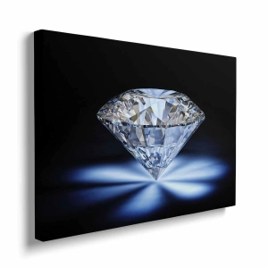 Obraz na płótnie - Oszlifowany diament 