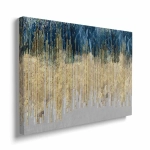 Obraz na płótnie - Harmonijne złote piękno