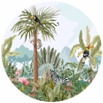 Fototapeta okrągła - Po prostu tropiki