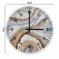 zegar-scienny-kolorowe-fale-30x30-koło-cyfry-wymiary.webp