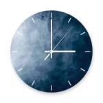 Zegar ścienny - Ombre w stylu skandynawskim