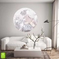 fototapeta-okragla-przetarte-liscie-lilii-w-jasnorozowych-odcieniach-wnetrze1.webp