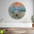 fototapeta-okragla-claude-monet-impresja-wschod-slonca- wnetrze.webp