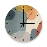Zegar ścienny - Owalna geometria