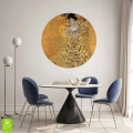 fototapeta-okragla-gustav-klimt-zlota-adela-wnetrze.webp