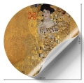 fototapeta-okragla-gustav-klimt-zlota-adela-naklejka.webp