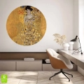 fototapeta-okragla-gustav-klimt-zlota-adela-wnetrze2.webp