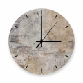 zegar-przod-30x30-kolo-kreski-przod-rustykalna-zarysowana-betonowa-sciana.webp