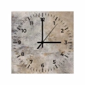 zegar-przod-30x30-kwdrat-cyfry-przod -rustykalna-zarysowana-betonowa-sciana.webp