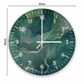 zegar-30x30-kolo-cyfry-biale-wymiary-zielone-abstrakcyjne-fale.webp