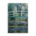 Obraz na płótnie - Claude Monet - Lilie wodne i most japoński - Reprodukcja