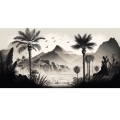 Fototapeta-Tropiki-w-tonacji-czerni-i-bieli-Motyw.jpg