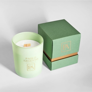 Paolo Argento świeca sojowa VERDE MENTA CASUAL Cilindro