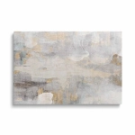 Obraz na szkle - Abstrakcyjne formy w odcieniach szarości i beżu