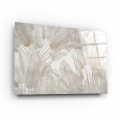 obraz-szklo-bezowe -liscie-bananowca-bok.webp