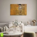obraz-szklo-gustav -klimt-zlota-adela-wnetrze.webp