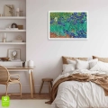 Plakat - Vincent van Gogh - Irysy - Reprodukcja bez ramki w pokoju