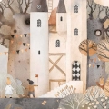 Fototapeta-okragla-bajkowy-zameczek-fragment.webp