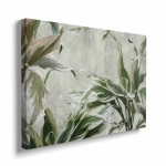 Obraz na płótnie - Liście tropikalne w odcieniach zieleni