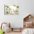 plakat-drewniana-ramka-wnetrze-kangur-i-przyjaciele.webp