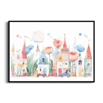 Plakat - Malownicze miasteczko