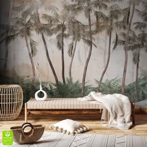 fototapeta-na-wymiar-palmy-w-aranzacji-boho.webpFototapeta na wymiar z palmami – egzotyczny motyw w jasnej aranżacji boho