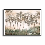 Plakat - Tropikalne Palmy w Stylu Boho, Do Sypialni lub Salonu 
