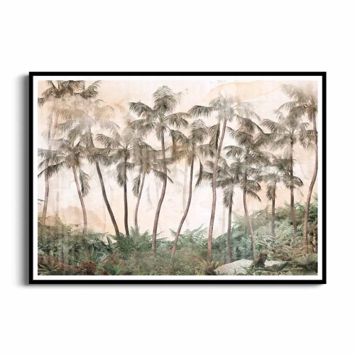 plakat-czarna-ramka-przod-tropikalne-palmy-w-stylu-boho.webp