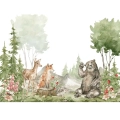 fototapeta-lesne-zwierzaki-w-gorach-motyw.webp