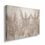 Obraz na płótnie - Trawy Pampasowe w Beżach, Styl Japandi i Boho, Do Sypialni lub Gabinetu