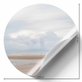 Fototapeta-okragla-pejzaz-plazy-z-morzem-naklejka.webp