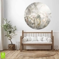 Fototapeta-okragla -tropikalna-dzungla-w-pastelach-II-wnetrze.webp