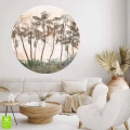 Fototapeta-okragla -tropiklane-palmy-w-stylu-boho-wnetrze1.webp